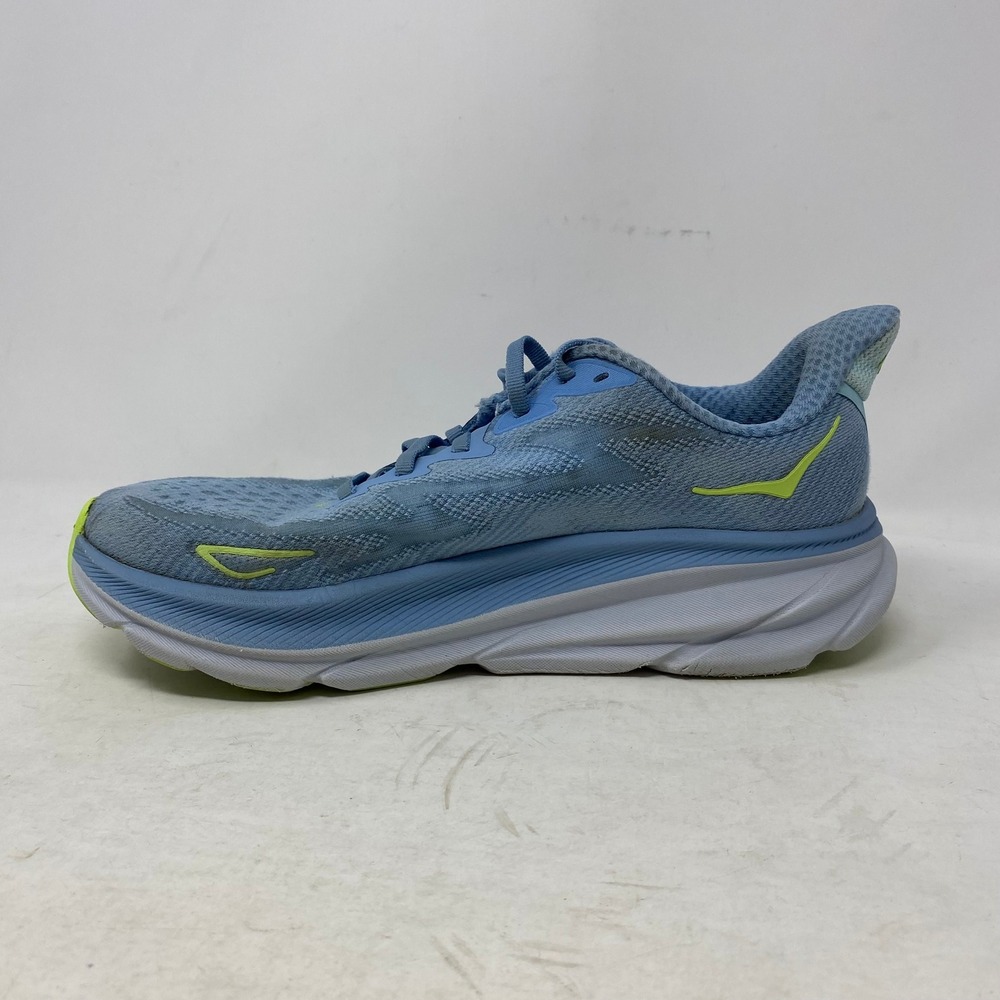 Hoka Clifton 9 Women 8.5 Running Shoes Dream Blue Ice Water Pink 1127896-Dnk View 3